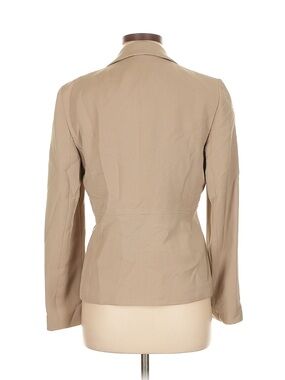 Beige Tailored Women's Blazer - Classic Suit Jacket